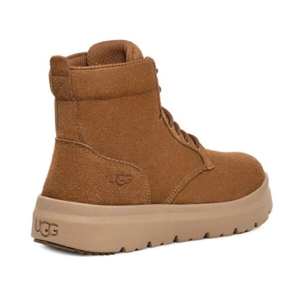 ●NEW●UGG/Waterproof Men's Burleigh Boot Chestnut - Picture 3 of 5